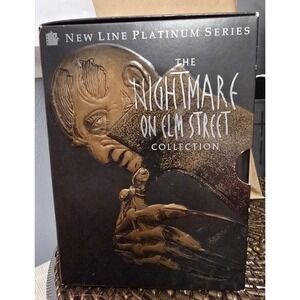 ⚰️A NIGHTMARE‎ ON ELM STREET Collection 8-Disc 7 films DVD RARE 1st issue Bonus
